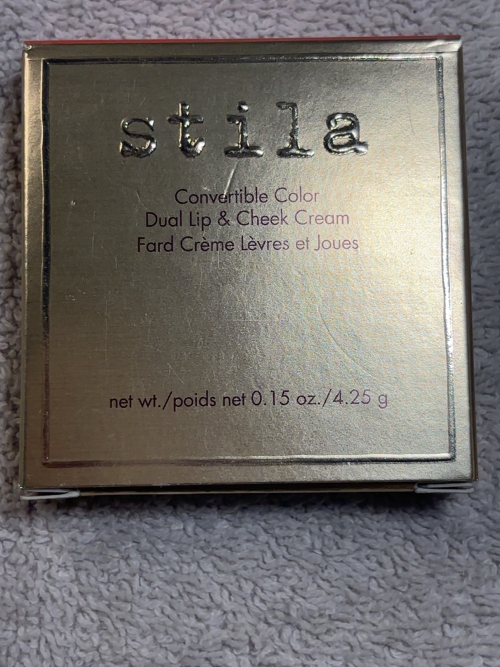 Stila Convertible Color Dual Lip & Cheek Cream - Metallic Silver Compact